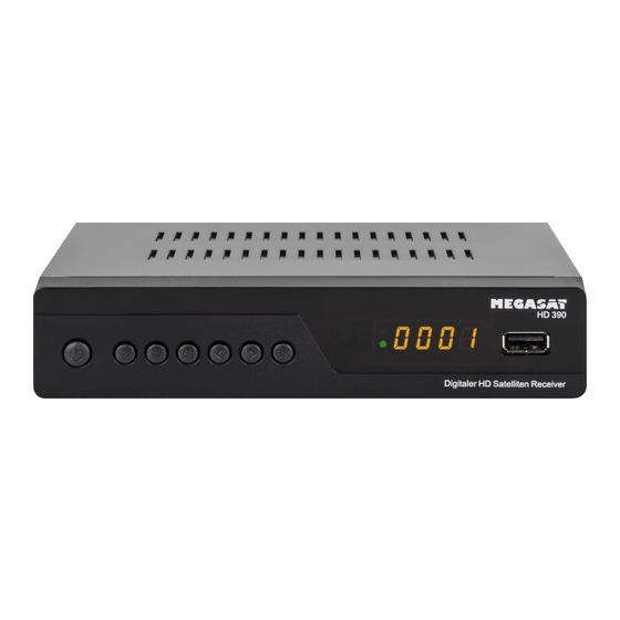 Megasat HD 390 User Manual