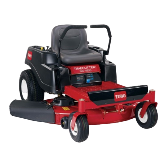 Toro TimeCutter ZS 4200S Operator's Manual