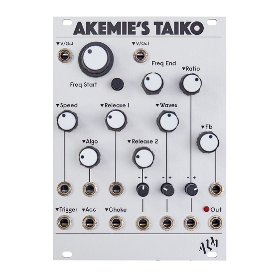 ALM Akemie's Taiko Operation Manual