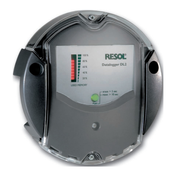 Resol DL2 Manual