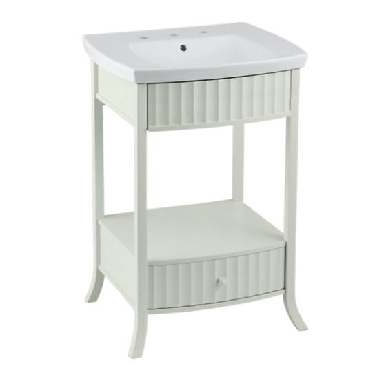 Kohler Vanity K-2515 Installation Manual