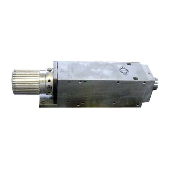 tornos DECO 10 Headstock Revision Description - Procedures