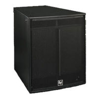 Electro-Voice FRi+ 181S Technical Specifications