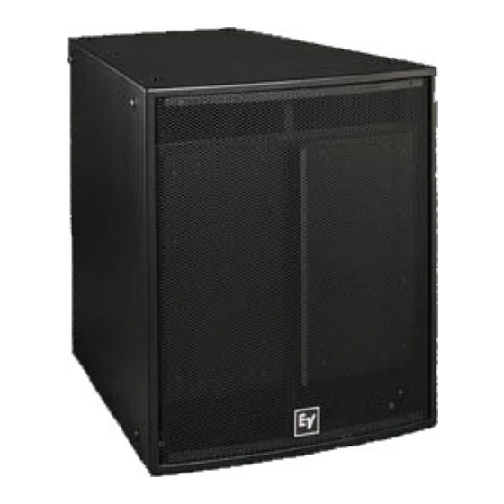 Electro-Voice FRi+ 181S Technical Specifications