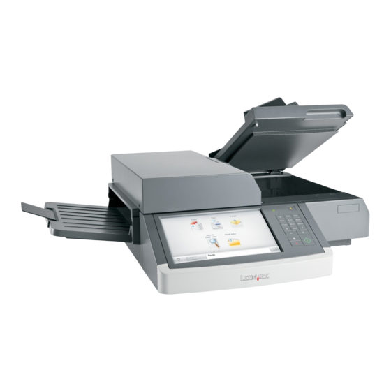 Lexmark MX6500 Quick Reference