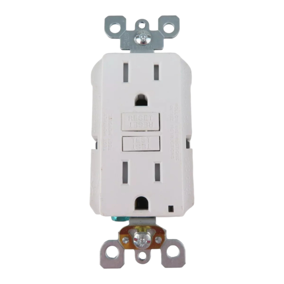 Leviton smartlockpro GFNT1 Manual