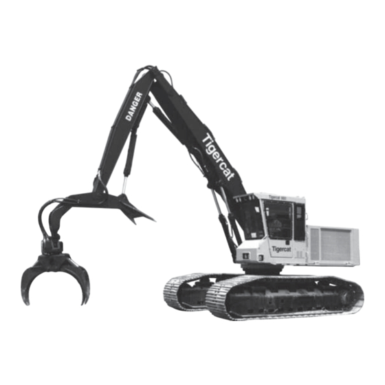 Tigercat S860 Operator's Manual
