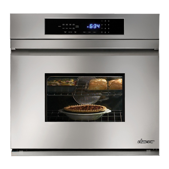 Dacor DO130 Installation Instructions Manual