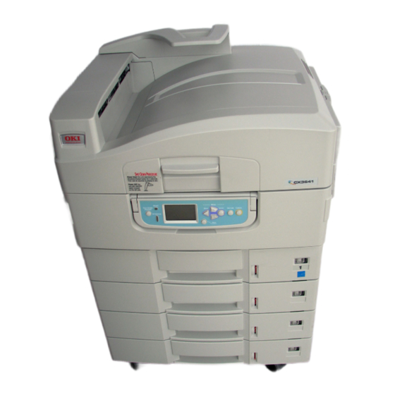 Oki ES3640MFP Service & Troubleshooting Manual