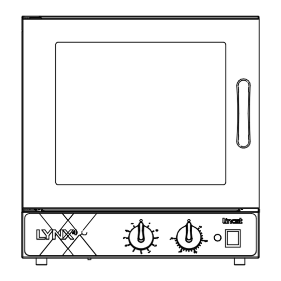 Lincat LCOXL Installation, Operating And Servicing Instructions