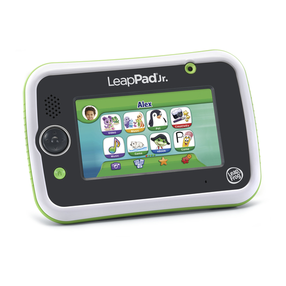 LeapFrog LeapPad Jr. Parent Manual & Instructions