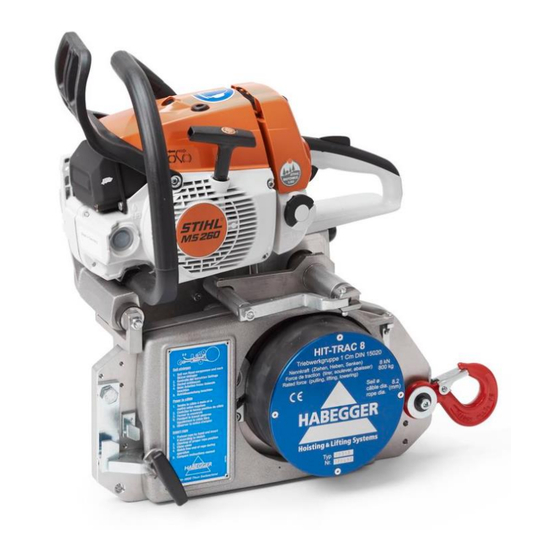 Habegger HIT-TRAC 8B Original User Manual