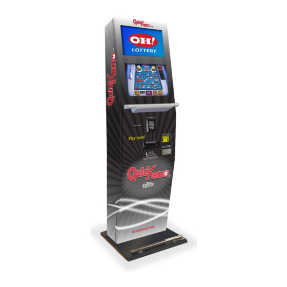 Intralot OHIO MPQK Lottery Terminal Manuals