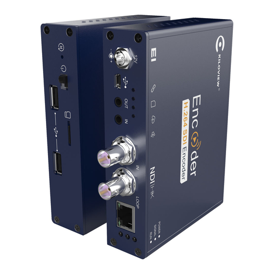 Kiloview NDI E Series User Manual