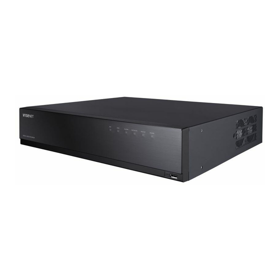Wisenet HRX-1635 Quick Manual