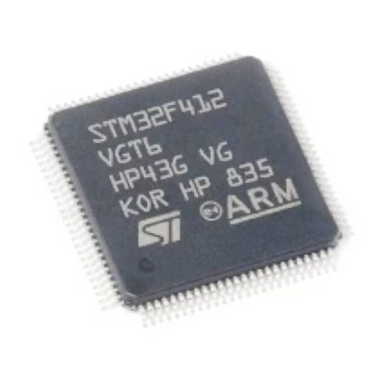 ST STM32F412 Reference Manual