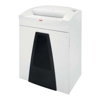 HSM Securio B35c Operating Instructions Manual