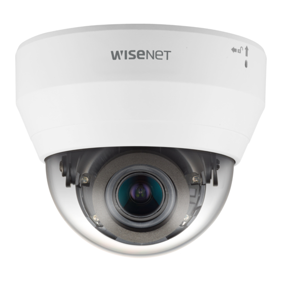 Wisenet QND-6073R Quick Manual