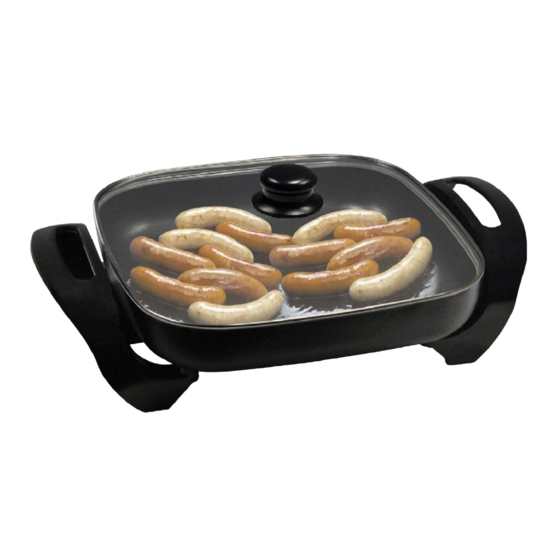 Kitchen Living 12-INCH ELECTRIC SKILLET User Manual