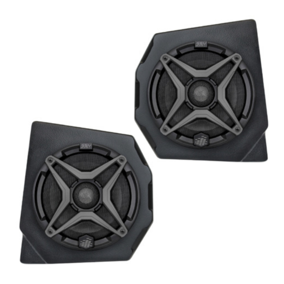 SSV Works DF-F65 Manual