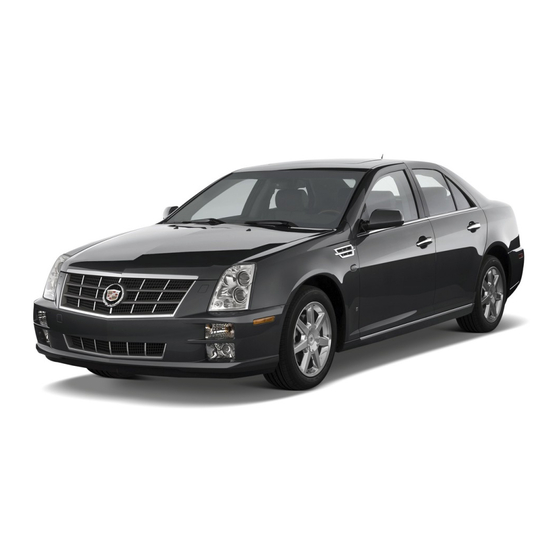 Cadillac 2010 STS Owner's Manual
