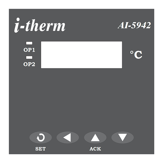 Innovative instruments i-therm AI 5442 User's Operating Manual