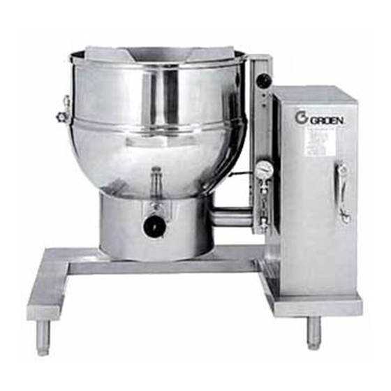 Groen DEE/4-20 Operator's Manual