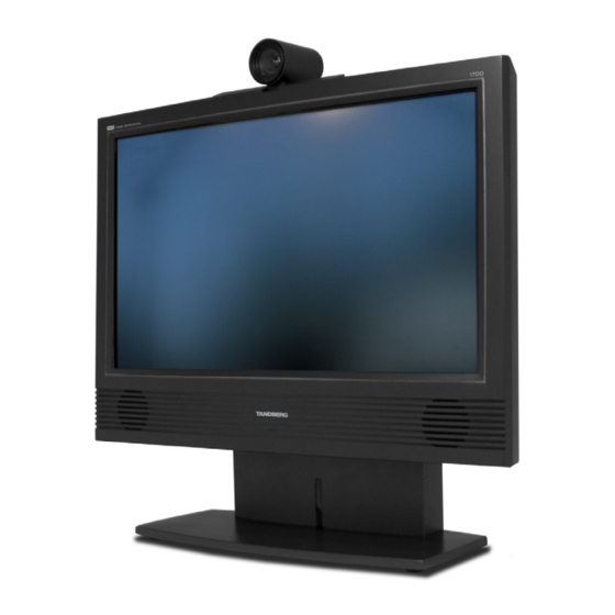 TANDBERG 1700 MXP User Manual