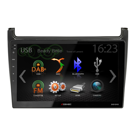 ZENEC E GO Core User Manual