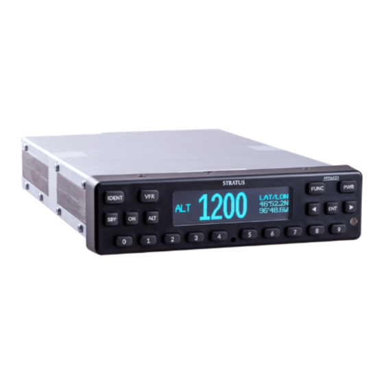 Appareo Systems Stratus ES Installation Instructions Manual