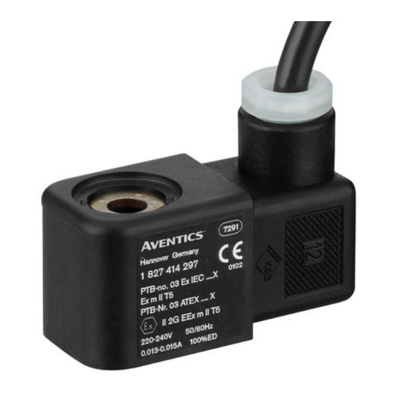 Aventics CO1 Assembly And Operating Instructions Manual