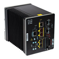 Cisco ISA3000-4C-K9 Quick Start Manual