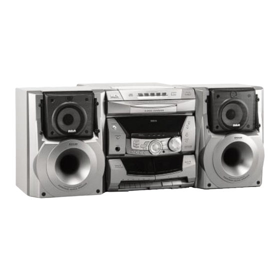 RCA RS2521 Specifications
