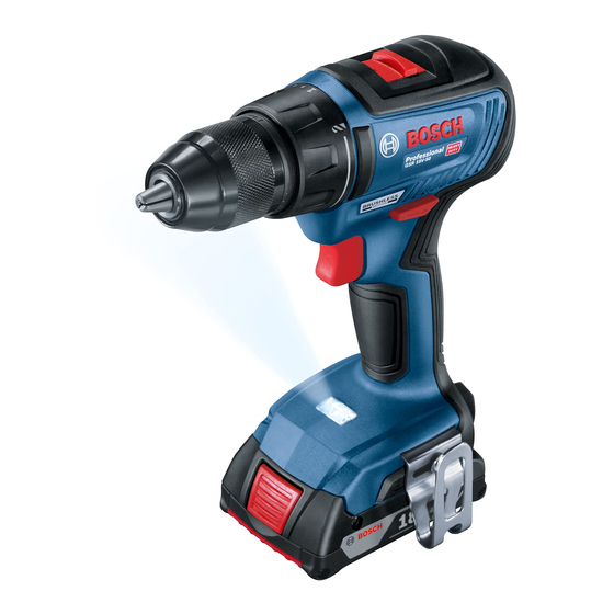 Bosch Professional GSR 18V-50 Original Instructions