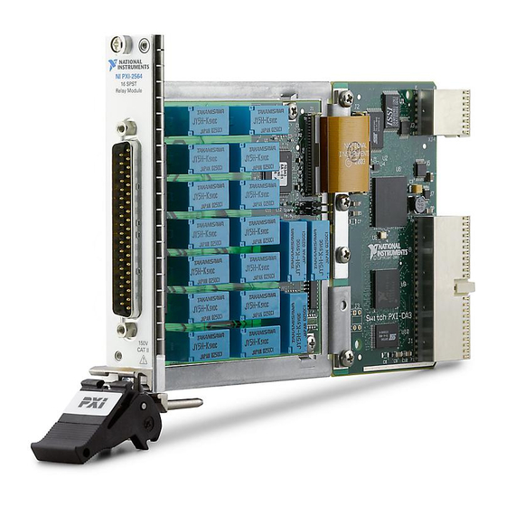 NI PXI-2564 Manual