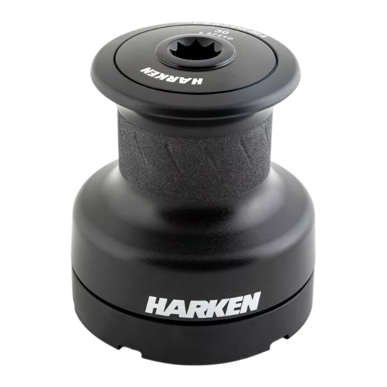 Harken Performa 30.2 PTP Installation And Maintenance Manual