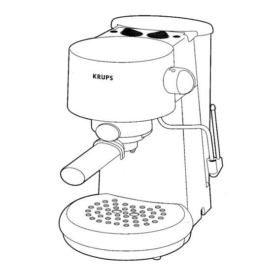 Krups Coffee Maker User Manual