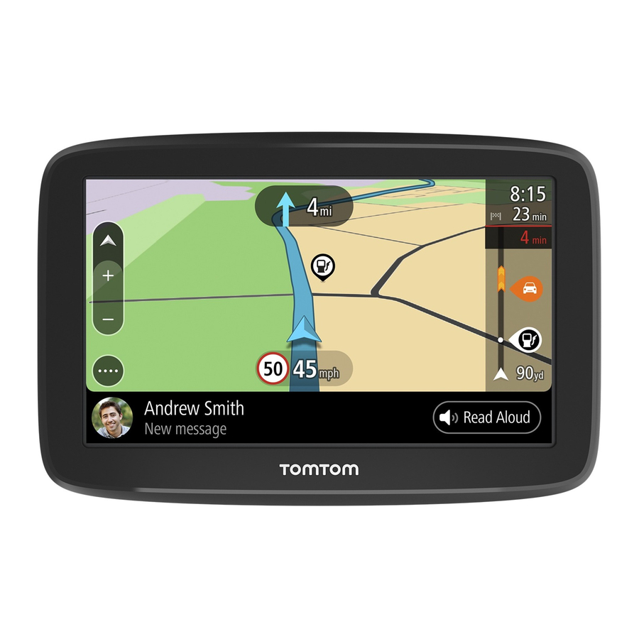 TomTom go Reference Manual