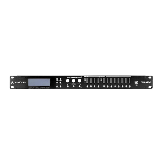 Audiolab DSP-4800 User Manual