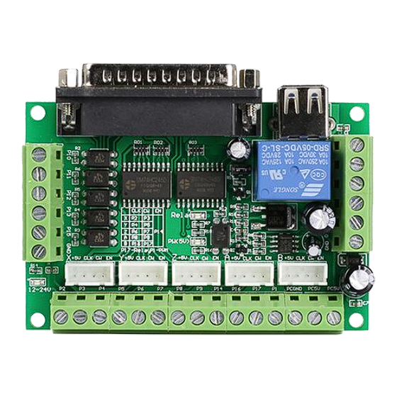 Direct Voltage 5 Axis Manuals