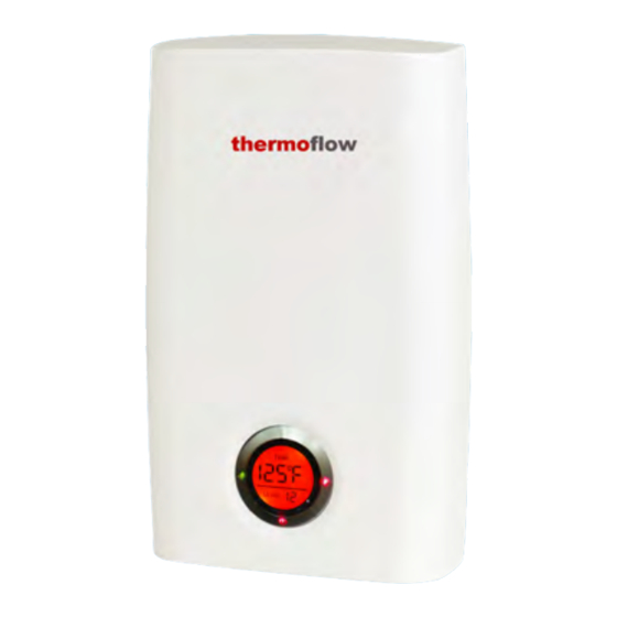 ThermoFlow Elex 8.5 Installation Manual, User Manual, And Warranty Information