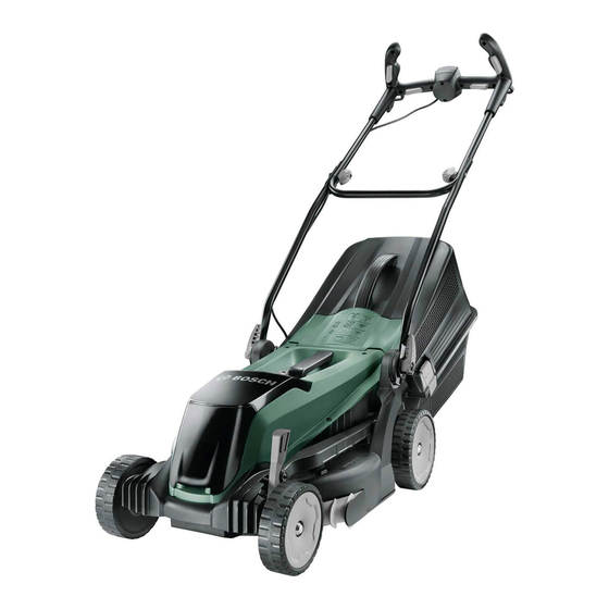 Bosch EasyRotak 36-550 Cordless Lawnmower Manuals