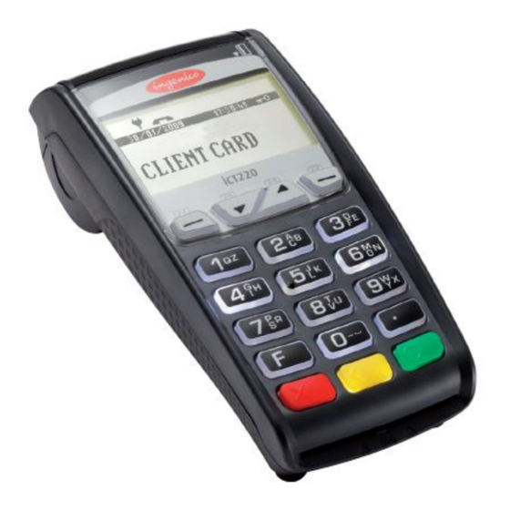 Ingenico AMEX iCT220 Installation Manual