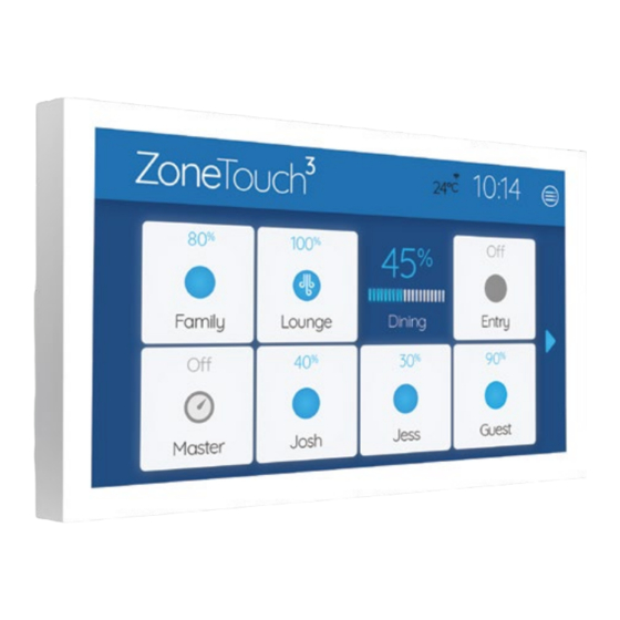 AirTouch ZoneTouch3 Installer Manual