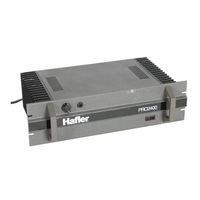 Hafler Pro 2400 Installation And Operaion Manual