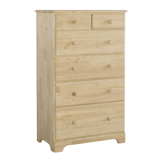 Unfinished Furniture of Wilmington BD-5046 Assembly Instructions