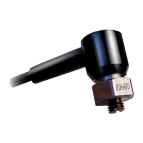 PCB Piezotronics IMI Sensors 607A11/006HX Installation And Operating Manual