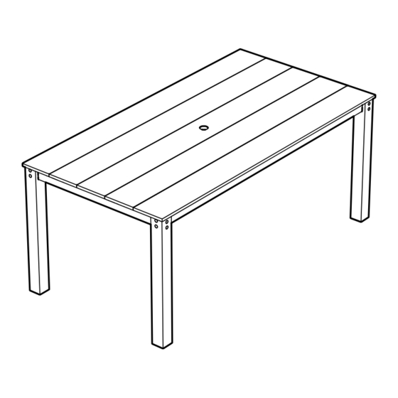 TREX Parsons TXDT3872-T15 Assembly Instructions
