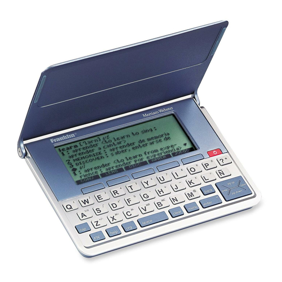 Franklin DBE-1490 User Manual