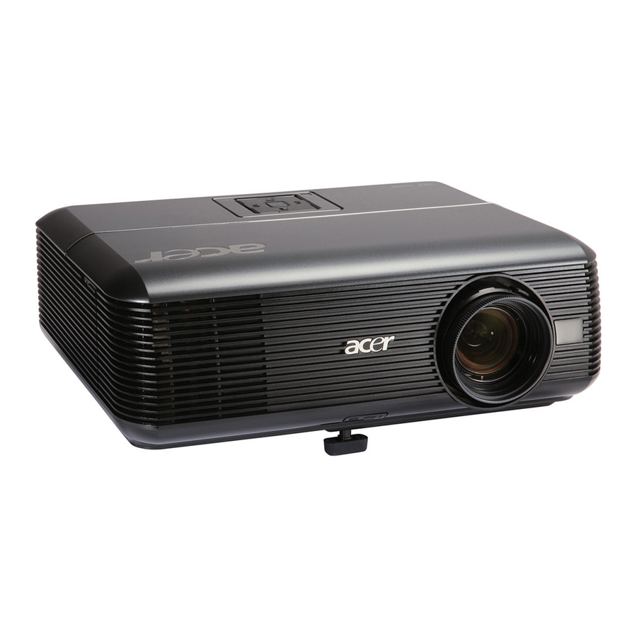 Acer P5271 Series User Manual